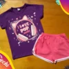 REMERA auricular Love POP