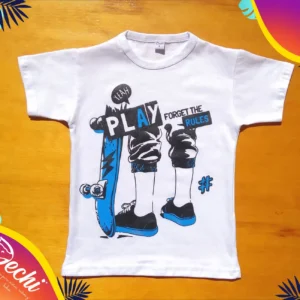 Remera Skater Play hard MC