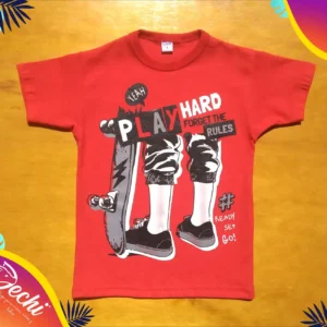 Remera Skater Play hard MC