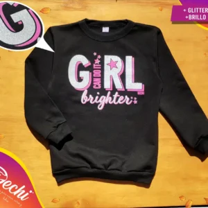 Buzo de friza Girl Can do it!