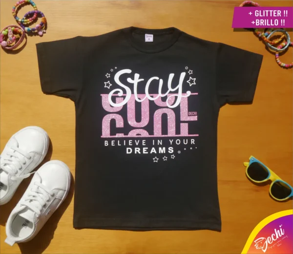 fabrica mayorista Remera cool glitter negro2 ropa para niños y niñas 2026 fabrica mayorista Remera cool glitter negro2 ropa para niños y niñas 2026