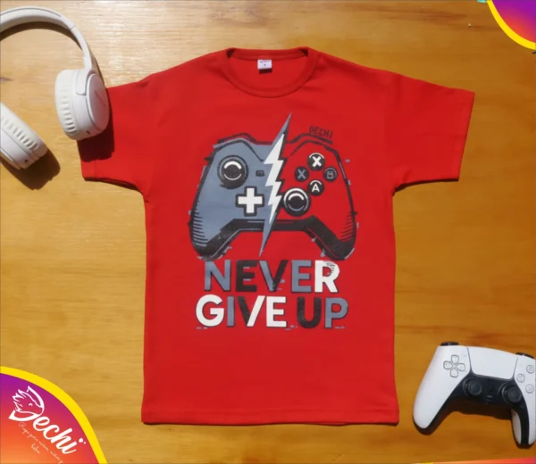 fabrica mayorista Remera gamer rojo ropa para niños y niñas 2026 fabrica mayorista Remera gamer rojo ropa para niños y niñas 2026