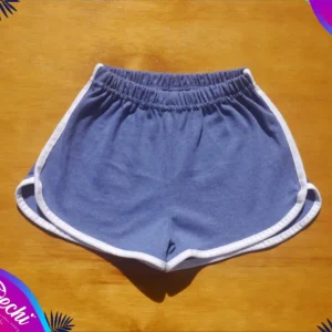 fabrica mayorista short con vivos azul ropa para niño niña 2026