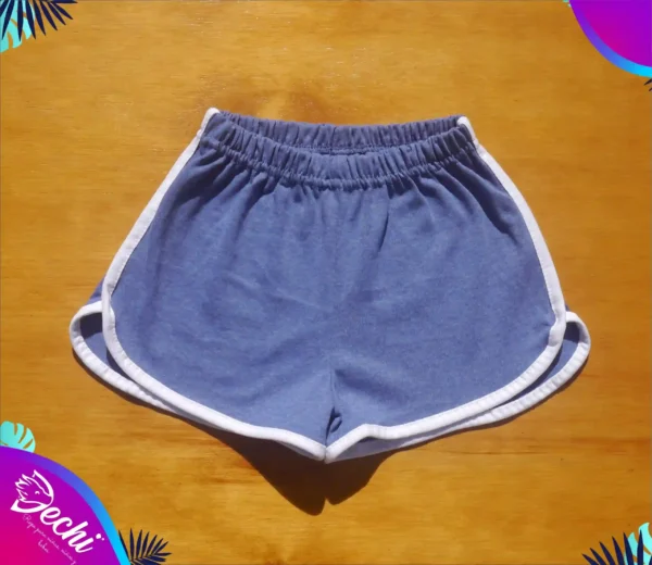 fabrica mayorista short con vivos azul ropa para niño niña 2026 fabrica mayorista short con vivos azul ropa para niño niña 2026