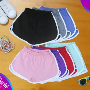 fabrica mayorista short con vivos ropa para niña niño 2026