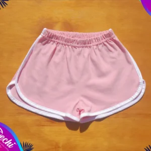 fabrica mayorista short con vivos rosa ropa para niño niña 2026