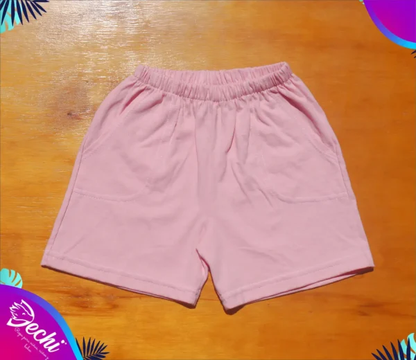 fabrica mayorista short rosa claro ropa para niña 2026 fabrica mayorista short rosa claro ropa para niña 2026