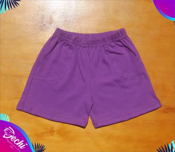 fabrica mayorista short violeta ropa para niña 2026 fabrica mayorista short violeta ropa para niña 2026
