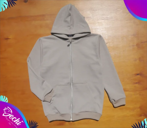 fabrica mayorista campera rustico beige cemento ropa para niños y niñas 2026