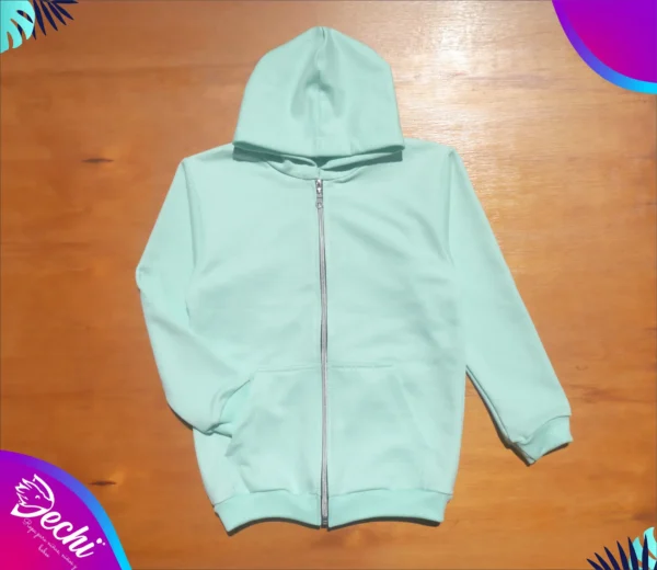 fabrica mayorista campera rustico verde agua claro ropa para niños y niñas 2026