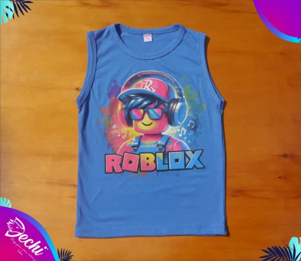 fabrica mayorista Musculosa remera sin mangas roblox azul 2 ropa para niños y niñas 2026 (1) fabrica mayorista Musculosa remera sin mangas roblox azul 2 ropa para niños y niñas 2026 (1)