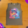 fabrica mayorista Musculosa remera sin mangas roblox verde ropa para niños y niñas 2026 fabrica mayorista Musculosa remera sin mangas roblox verde ropa para niños y niñas 2026