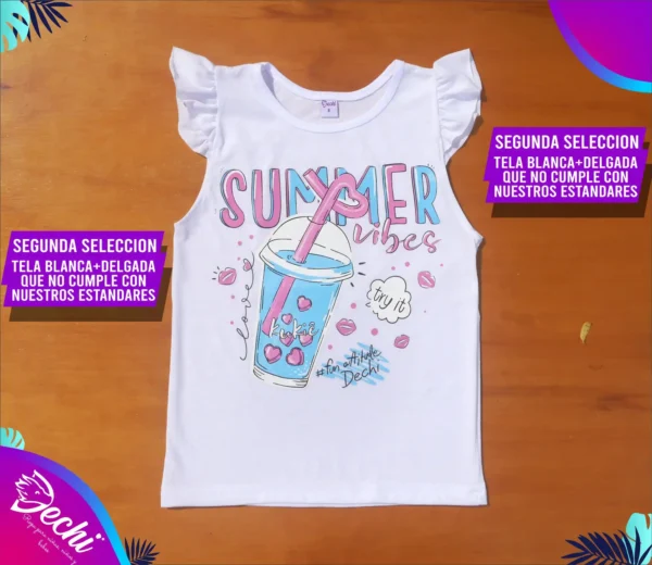 fabrica mayorista Remera musculosa soda blanco ropa para niños y niñas 2026 fabrica mayorista Remera musculosa soda blanco ropa para niños y niñas 2026
