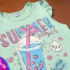 fabrica mayorista Remera musculosa soda verde detalle ropa para niños y niñas 2026