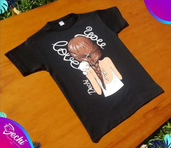 fabrica mayorista Remera nena con gatito negro 2 ropa para niños y niñas 2026 fabrica mayorista Remera nena con gatito negro 2 ropa para niños y niñas 2026