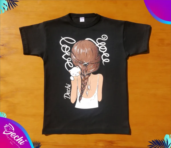 fabrica mayorista Remera nena con gatito negro ropa para niños y niñas 2026 fabrica mayorista Remera nena con gatito negro ropa para niños y niñas 2026