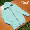 fabrica mayorista campera rustico elastizada verde agua ropa para niños y niñas 4-5 2026