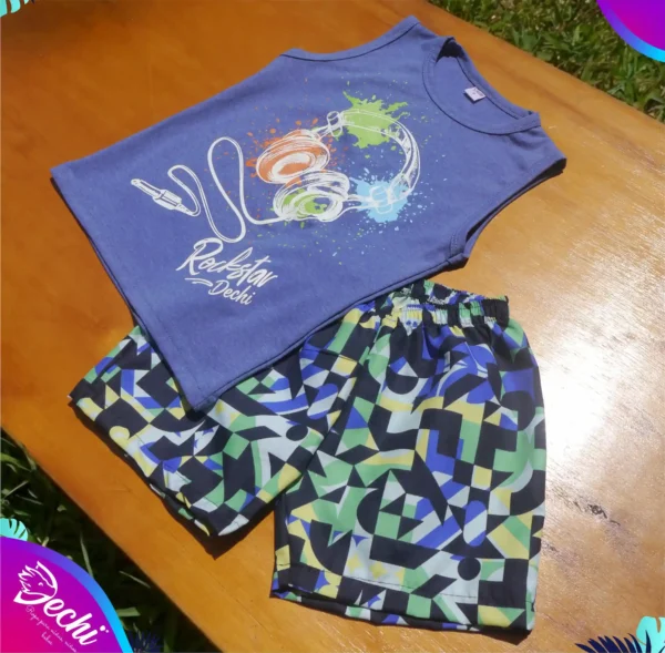 fabrica mayorista conjunto short de baño malla azul, verde y musculosa ropa para niños y niñas 2026 fabrica mayorista conjunto short de baño malla azul, verde y musculosa ropa para niños y niñas 2026