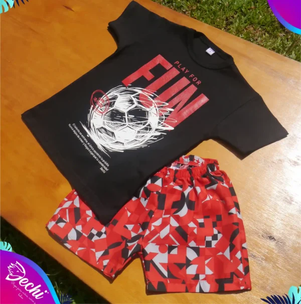 fabrica mayorista conjunto short de baño malla rojo, negro y remera ropa para niños y niñas 2026 fabrica mayorista conjunto short de baño malla rojo, negro y remera ropa para niños y niñas 2026
