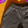 pantalon escolar friza negro gaspeado