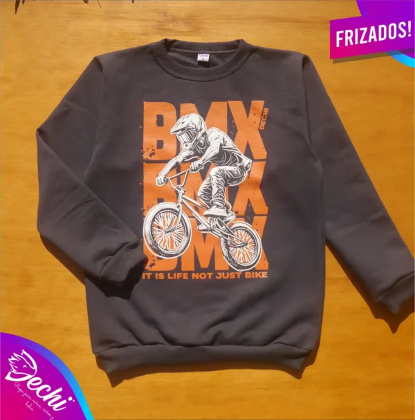 ropa para niños nene buzo bici gris invierno 2026 Fabrica mayorista