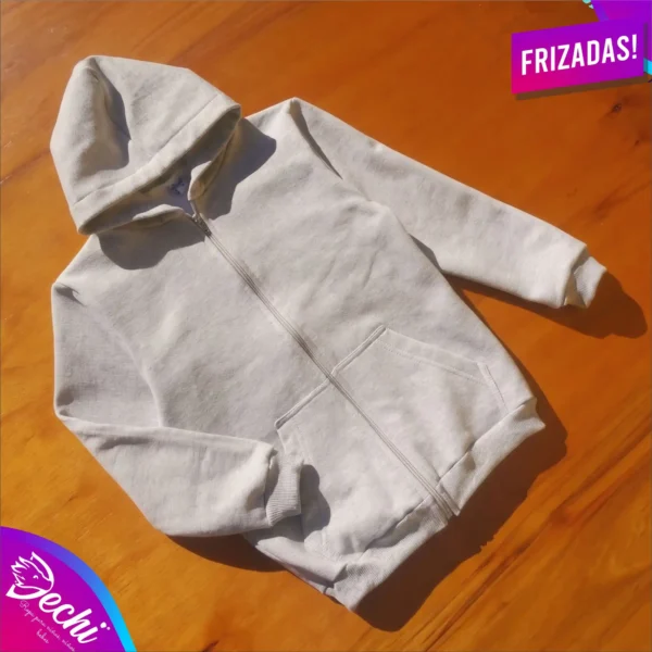 Ropa para niño niña campera uniformes gris claro lisa fabrica 3 mayorista 2026