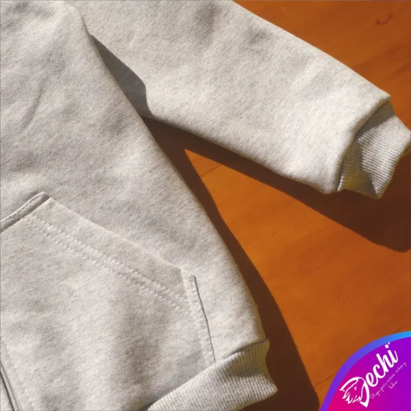 Ropa para niño niña campera uniformes gris claro lisa fabrica mayorista 2026