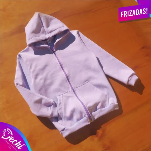 Ropa para niño niña campera uniformes lila 2 lisa fabrica mayorista 2026