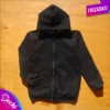 Ropa para niño niña campera uniformes negra lisa fabrica mayorista