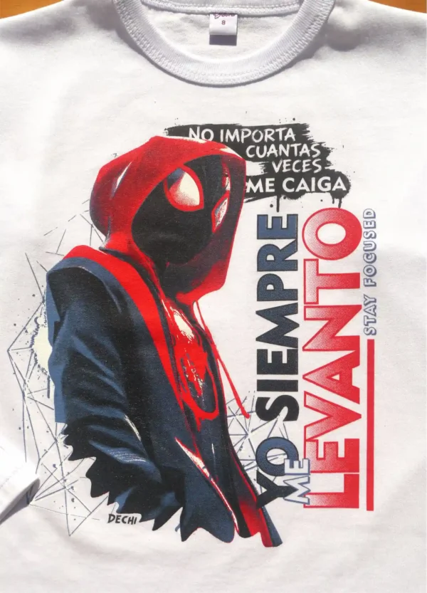 fabrica mayorista Remera manga larga blanco spider cerca ropa para niños y niñas 2026 fabrica mayorista Remera manga larga blanco spider cerca ropa para niños y niñas 2026