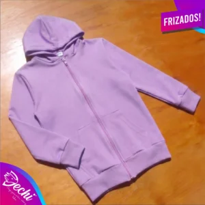 fabrica mayorista campera friza lila ropa para niños y niñas 2026