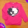 ropa para niñas nena buzo gatitos corazon fucsia 2026 Fabrica mayorista2