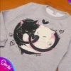 ropa para niñas nena buzo gatos corazon gris 2026 Fabrica mayorista 2