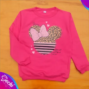 ropa para niñas nena buzo min fucsia 2026 Fabrica mayorista