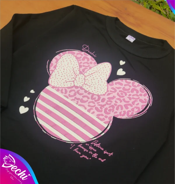 ropa para niñas nena buzo min negro 2026 Fabrica mayorista 2