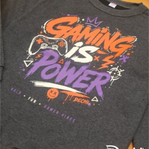 ropa para niños nene buzo Gaming gris 2026 Fabrica mayorista