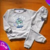 fabrica mayorista conjunto bebe friza gris dino 3 ropa para niños y niñas 2026 2027