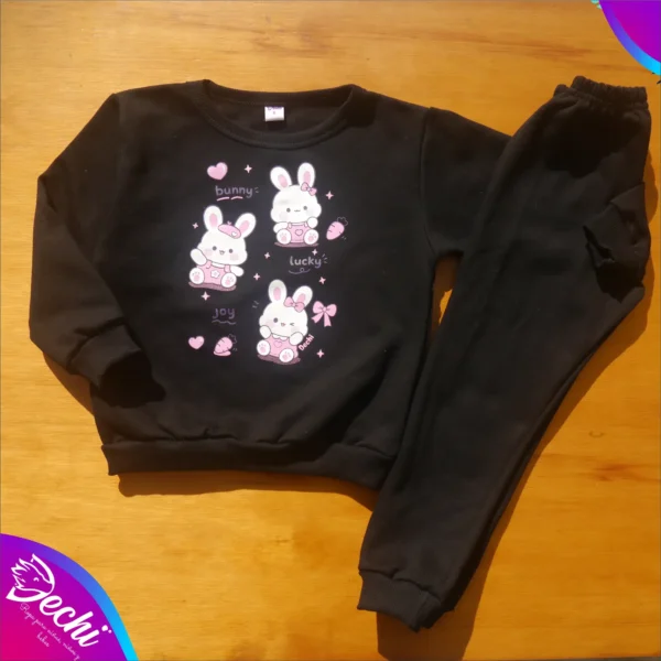 fabrica mayorista conjunto bebe friza negro conejito ropa para niños y niñas 2026 2027