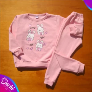 fabrica mayorista conjunto bebe friza rosa conejito ropa para niños y niñas 2026 2027