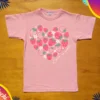 ropa para niñas nena remera Corazon frutilas Rosa 2026 Fabrica mayorista