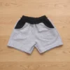 bermuda rustico niño chicos Gris combinado fabrica de ropa infantil.webp