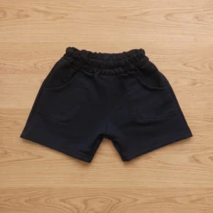bermuda rustico niño chicos Negro fabrica de ropa infantil.webp
