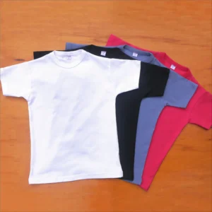 fabrica mayorista Remera Lisa Infantil para niños y niñas