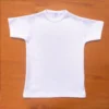 fabrica mayorista remeras lisas para niños y niñas blanca